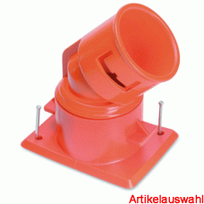 Dietzel Winkelverbindungstülle drehbar orange VBT