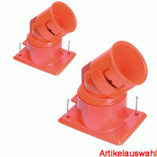 Dietzel Winkelverbindungstülle drehbar orange VBT
