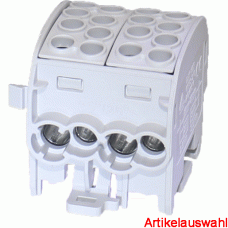 E-Term Hauptleitungsklemme 1-polig anreihbar 2x35 mm²+6x25 mm²