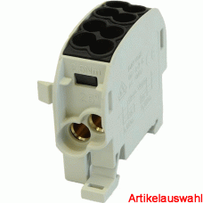 E-Term Hauptleitungsklemme 1-polig fingersicher 1X4 1-polg/4-fach 25mm²