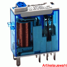 Finder Miniaturrelais 2 Wechsler DC Serie 46