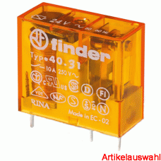 Finder Schaltrelais 1 Wechsler AC Serie 40