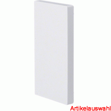 Hager Endplatte für Brüstungskanal BRP/BRHP halogenfrei verkehrsweiß