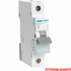 Hager LS-Schutzschalter 1-polig B-Char