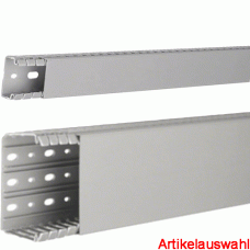 Hager Verdrahtungskanal Länge 2000 mm grau