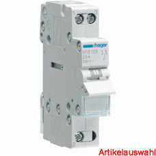 Hager Wechselschalter mittig Aus