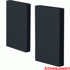 Hager Endplatte für BRP/BRHP grafitschwarz