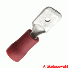 Haupa Flachstecker isoliert 6,3x0,8