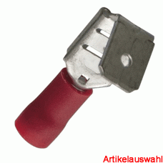 Haupa Flachsteckhülse mit Abzweig 6,3x0,8