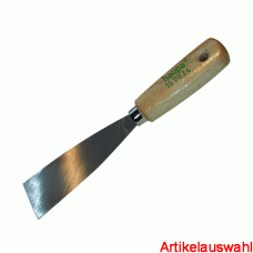 Haupa Malerspachtel mit ovalem Holzheft