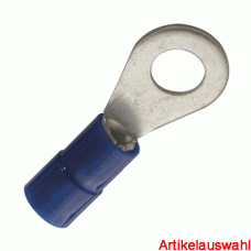 Haupa Ringkabelschuh blau isoliert 1,5-2,5 mm²