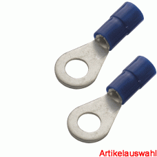 Haupa Ringkabelschuh blau isoliert 1,5-2,5 mm²