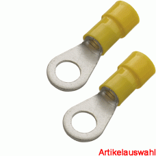 Haupa Ringkabelschuh gelb isoliert 2,5-6 mm²