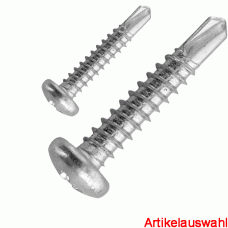 Haupa Blechschraube Halbrundkopf selbstbohrend