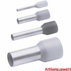 Haupa Aderendhülse isoliert 0,75 mm² (100 Stk)