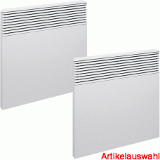 Etherma Wandkonvektor mit Thermostat SN-ECO weiß