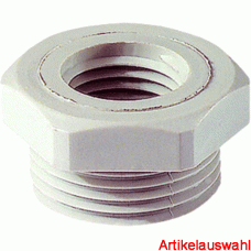 Jacob Reduktion metrisch PA6 GF30 hellgrau