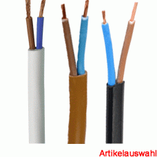 Kabel & Leitungen PVC Schlauchleitung YML-O 2x0,75 mm²