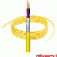 Kabel & Leitungen PVC Postmodemleitung 4X0,5/1 mm² BTX F-VYDVY gelb