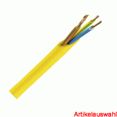 Kabel & Leitungen Baustellenleitung XYMM-J 1,5 mm² K35 gelb