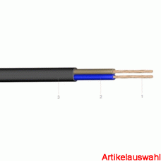 Kabel & Leitungen PVC Schlauchleitung YML FL 0,75 mm² leicht flach