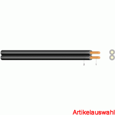 Kabel & Leitungen PVC Zwillingsleitung YZWL 2x0,75