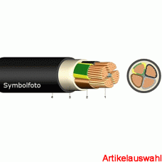 Kabel und Leitungen Erdkabel Kupfer E-YY-J 10 mm²