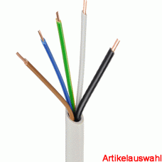Kabel & Leitungen PVC Mantelleitung YM-J 4 mm²