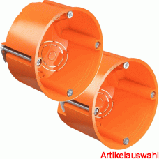 Kaiser Hohlwand Gerätedose Fräsloch Ø 68 mm