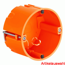 Kaiser Hohlwand Gerätedose luftdicht für dünne Beplankung orange