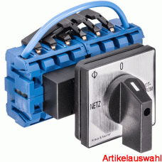 Kraus & Naimer NETZ-0-NOTSTROM Umschalter 4-polig Fronteinbau