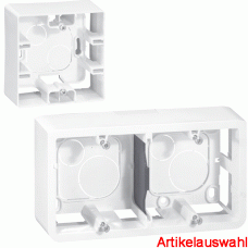 Legrand Aufputz-Gehäuse Nilo ultraweiß