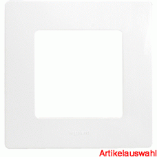 Legrand Rahmen Niloe ultraweiß 1-fach