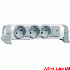 Legrand Tischverteiler SSD drehbar und beleuchtetem Schalter ohne Kabel