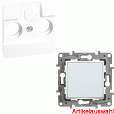 Legrand Abdeckung Niloe ultraweiß