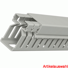 OBO Verdrahtungskanal PVC steingrau