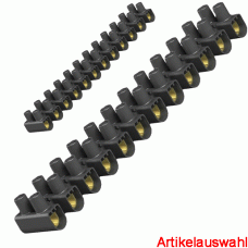 OBO Reihenlüsterklemme schwarz 12-polig