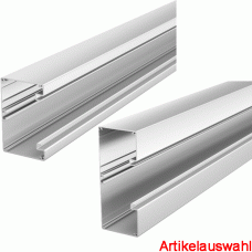 OBO Geräteeinbaukanal Länge 2000 mm Aluminium eloxiert