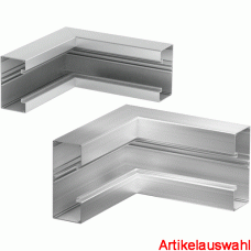 OBO Inneneck für ALU Geräteeinbaukanal Aluminium eloxiert