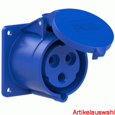 PCE CEE Anbausteckdose gerade 3-polig 230V 6h IP54