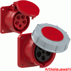 PCE CEE Anbausteckdose gerade 5-polig 6h IP54/67