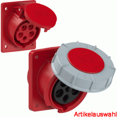 PCE CEE Anbausteckdose schräg 5-polig 400V 6h IP54/67