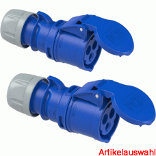 PCE CEE Kupplung 3-polig 16A 230V 6h IP44