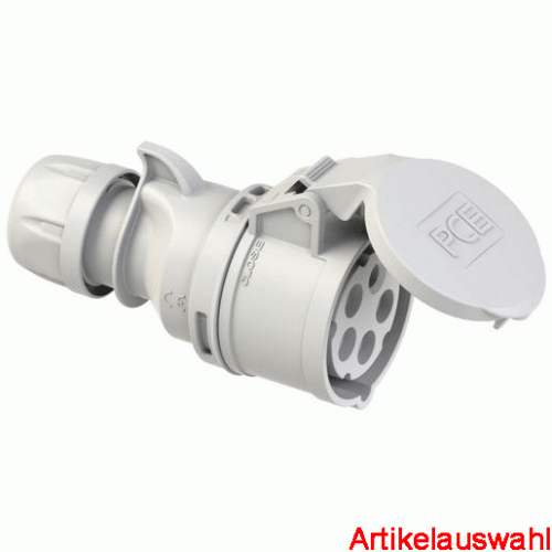 PCE CEE Kupplung 5-polig 400V 1h IP44/67 NOTSTROM