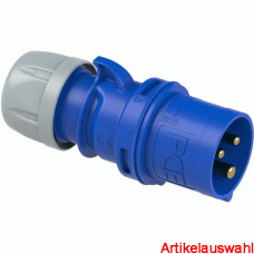 PCE CEE Stecker 3-polig 230V 6h IP44