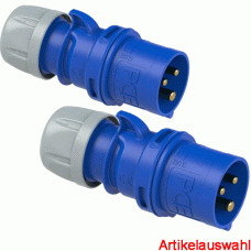PCE CEE Stecker 3-polig 230V 6h IP44