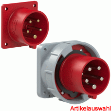 PCE CEE-Anbaugerätestecker gerade 5-polig 400V 6h IP44