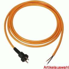 PCE Geräteleitung PUR orange 2x1.5 mm²
