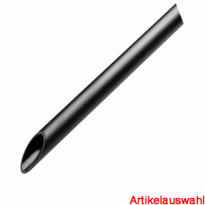 Pipelife Installationsrohr gemufft mittel UV stabilisiert 3 m schwarz