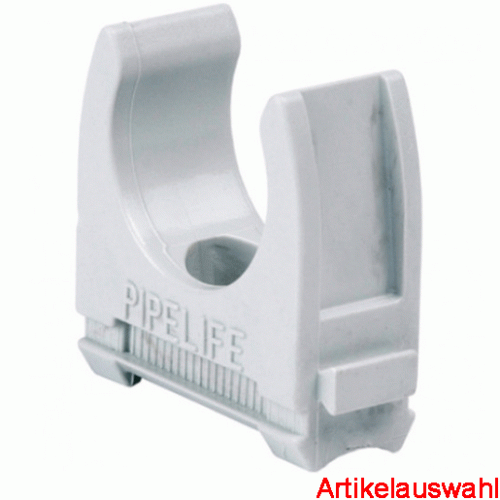 Pipelife Reihenklemmschelle TKSL hellgrau